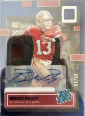Brock Purdy [Autograph Blue] #99