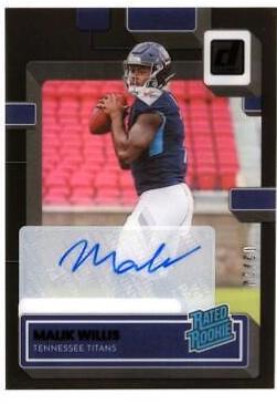 Malik Willis [Autograph Black] #53