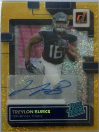 Treylon Burks [Autograph Holo Gold] #62