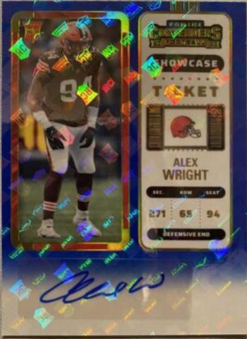 Alex Wright [Autograph Showcase Ticket] #184