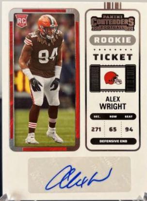 Alex Wright [Autograph Ticket] #184