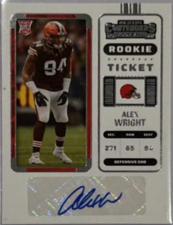 Alex Wright [Autograph Wild Card Ticket] #184