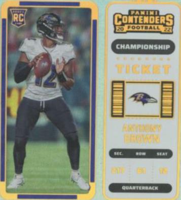 Anthony Brown [Autograph Championship Ticket] #284