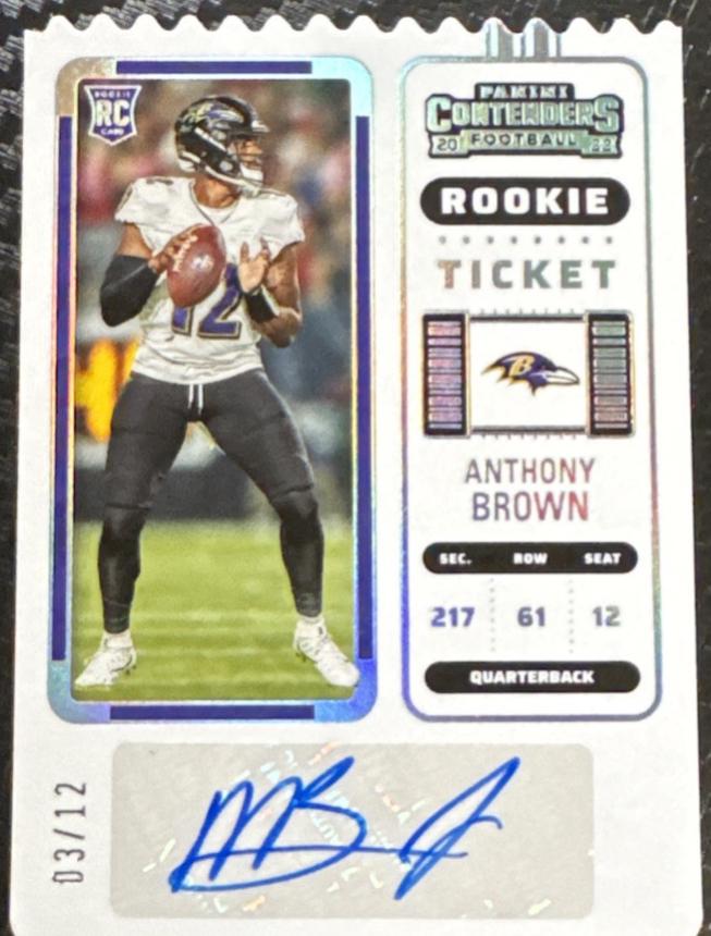 Anthony Brown [Autograph Stub Ticket] #284