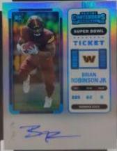 Brian Robinson Jr. [Super Bowl Ticket Autograph] #106