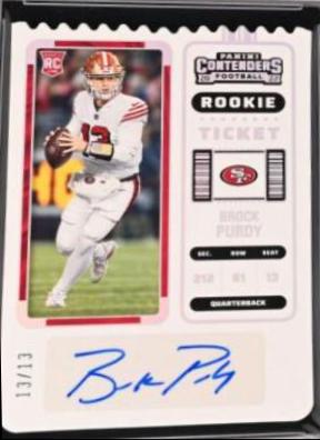 Brock Purdy [Autograph Stub Ticket] #263