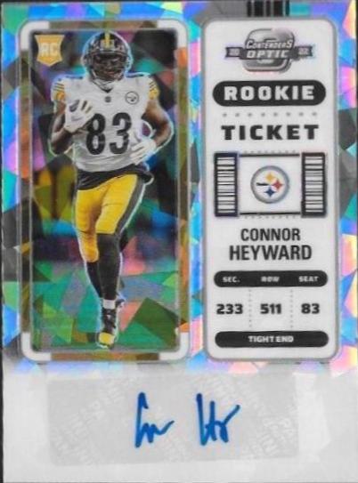Connor Heyward [Autograph Cracked Ice Ticket] #247