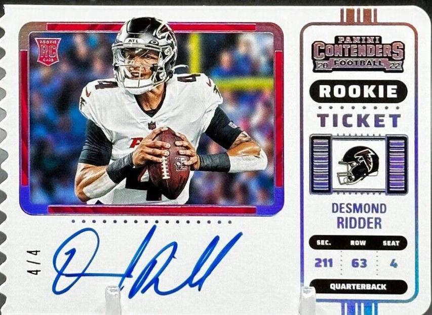 Desmond Ridder [Autograph Stub Ticket] #114