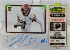 Jahan Dotson [Autograph Clear Ticket] #121
