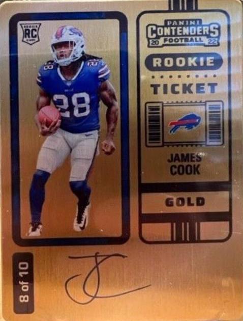 James Cook [Autograph Gold Ticket] #123