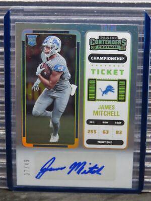 James Mitchell [Autograph Championship Ticket] #235