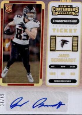 Jared Bernhardt [Autograph Championship Ticket] #287