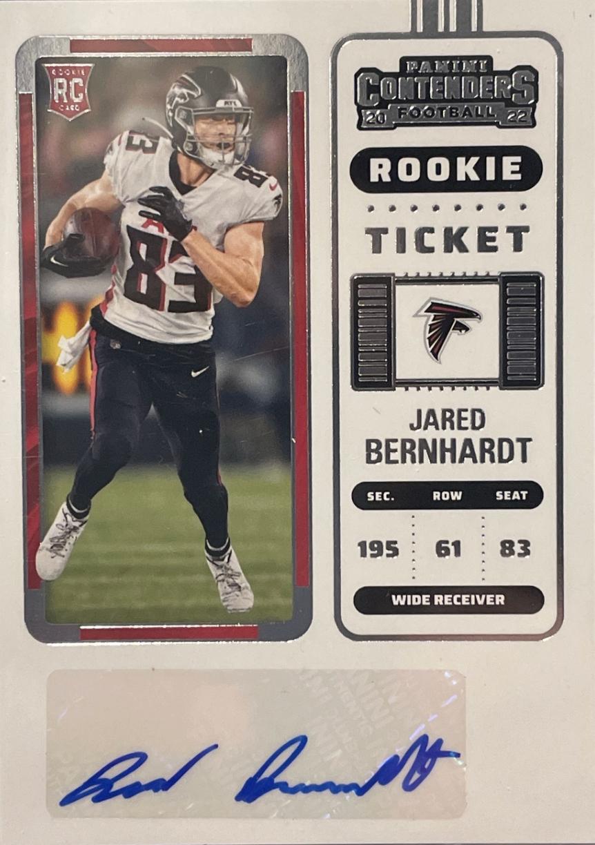 Jared Bernhardt [Autograph Ticket] #287