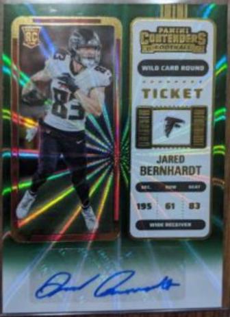 Jared Bernhardt [Autograph Wild Card Ticket] #287