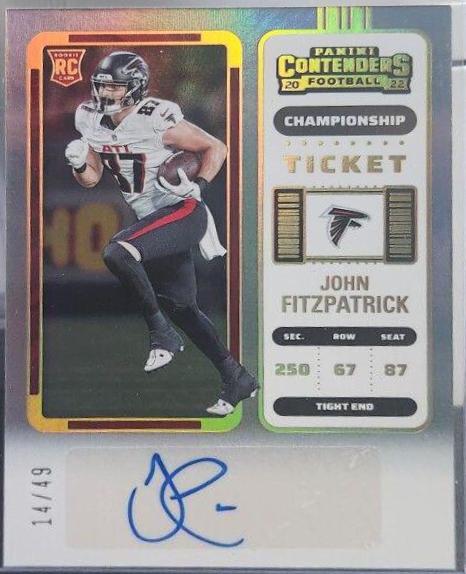 John Fitzpatrick [Autograph Championship Ticket] #249