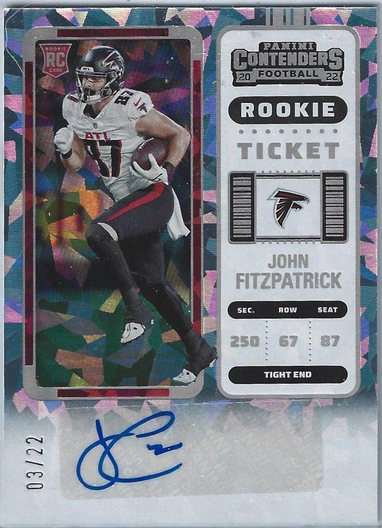 John Fitzpatrick [Autograph Cracked Ice Ticket] #249