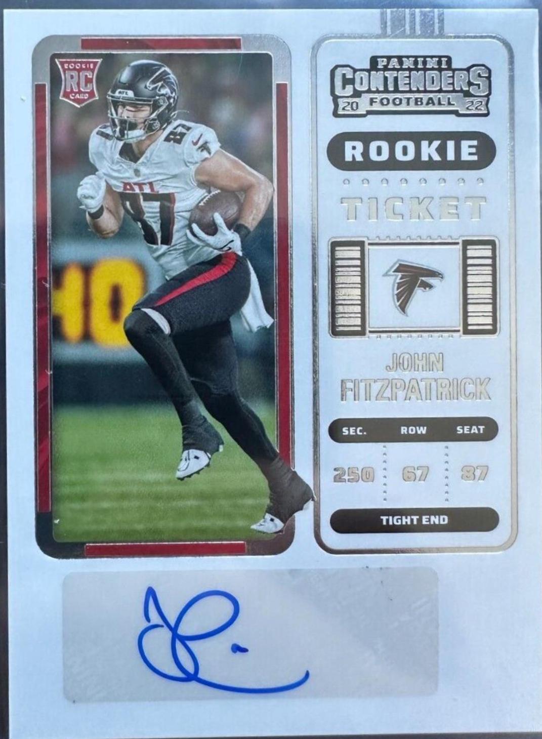 John Fitzpatrick [Autograph Ticket] #249