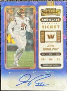 John Ridgeway [Autograph Showcase Ticket] #236