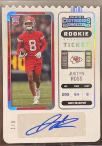Justyn Ross [Autograph Stub Ticket] #264