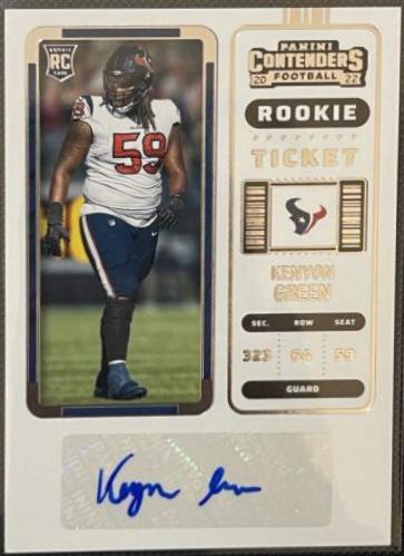 Kenyon Green [Autograph Ticket] #149