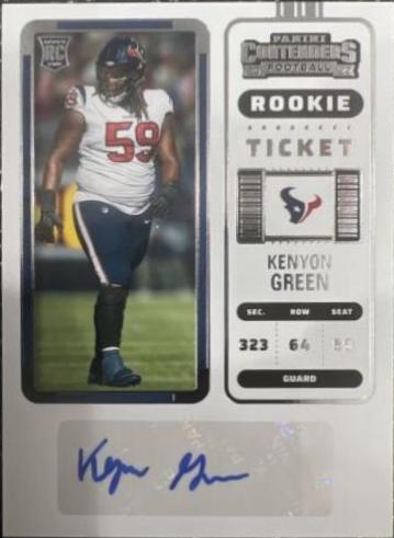 Kenyon Green [Autograph Wild Card Ticket] #149