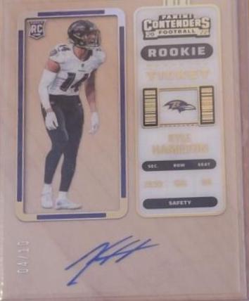 Kyle Hamilton [Autograph Clear Ticket] #128
