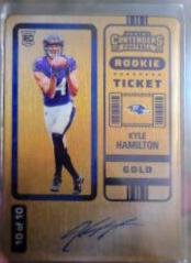 Kyle Hamilton [Autograph Gold Ticket] #128