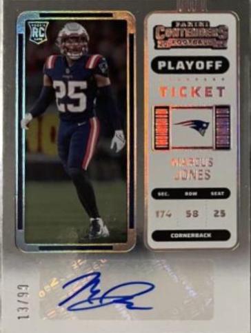 Marcus Jones [Autograph Championship Ticket] #190