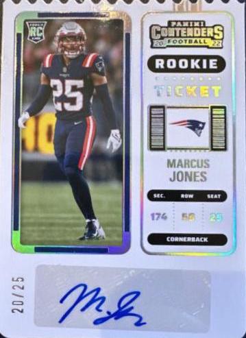 Marcus Jones [Autograph Stub Ticket] #190