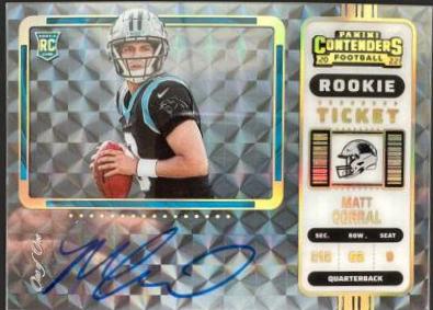 Matt Corral [Autograph Clear Ticket] #130