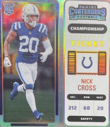 Nick Cross [Autograph Championship Ticket] #196