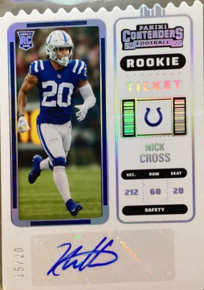 Nick Cross [Autograph Stub Ticket] #196