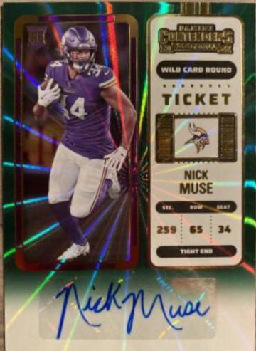 Nick Muse [Autograph Wild Card Ticket] #253