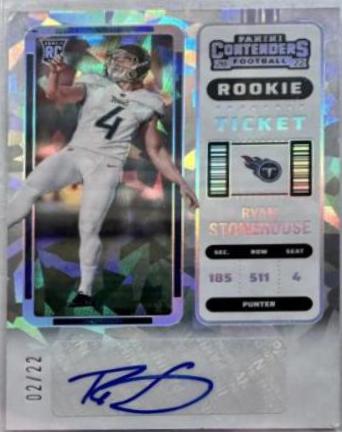 Ryan Stonehouse [Autograph Cracked Ice Ticket] #275