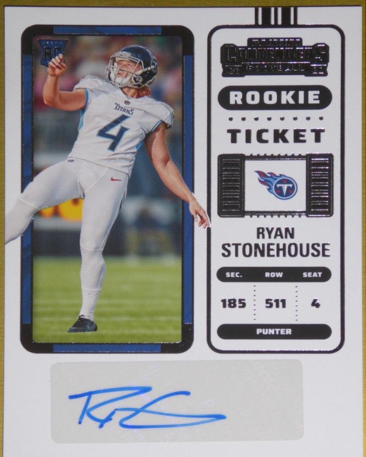 Ryan Stonehouse [Autograph Ticket] #275