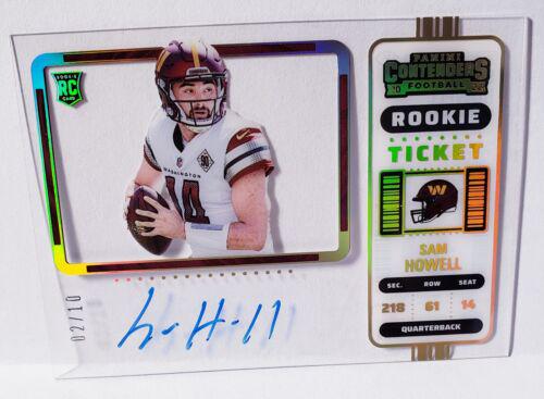 Sam Howell [Autograph Clear Ticket] #133
