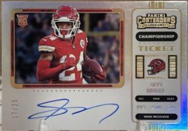 Skyy Moore [SP Variation Autograph Championship Ticket] #134V