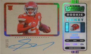 Skyy Moore [SP Variation Autograph Clear Ticket] #134V