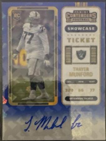 Thayer Munford [Autograph Showcase Ticket] #298