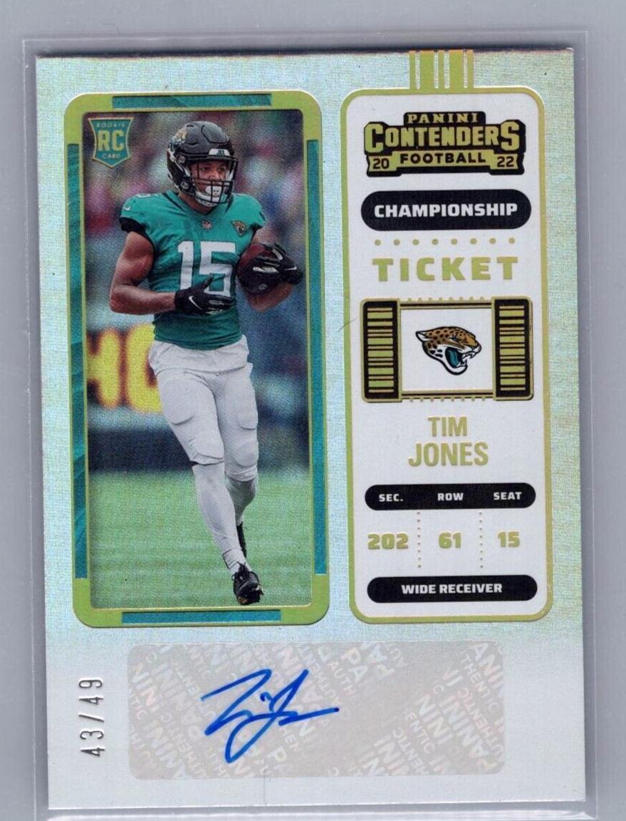 Tim Jones [Autograph Championship Ticket] #143