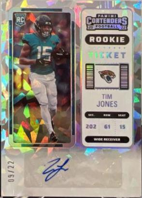 Tim Jones [Autograph Cracked Ice Ticket] #143
