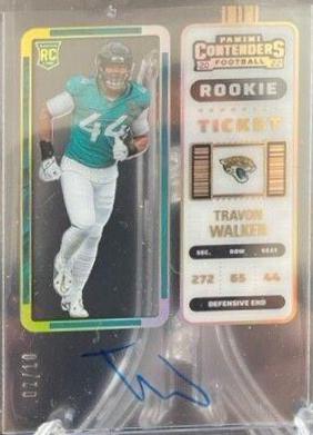 Travon Walker [Autograph Clear Ticket] #135