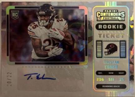 Trestan Ebner [Autograph Cracked Ice Ticket] #246