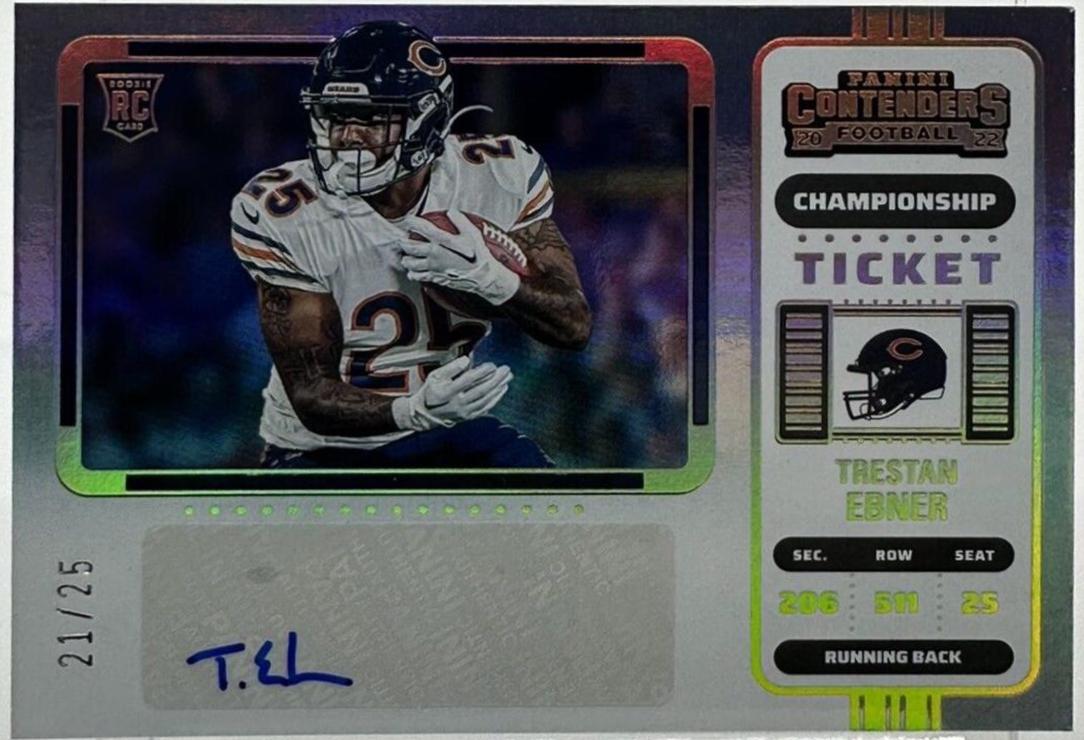 Trestan Ebner [SP Variation Autograph Championship Ticket] #246V