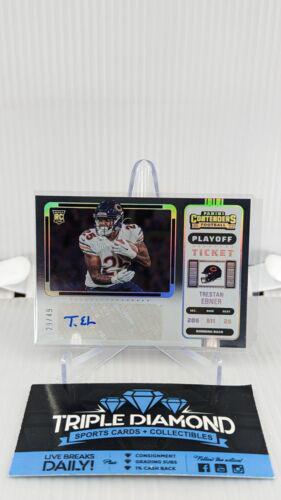 Trestan Ebner [SP Variation Autograph Playoff Ticket] #246V