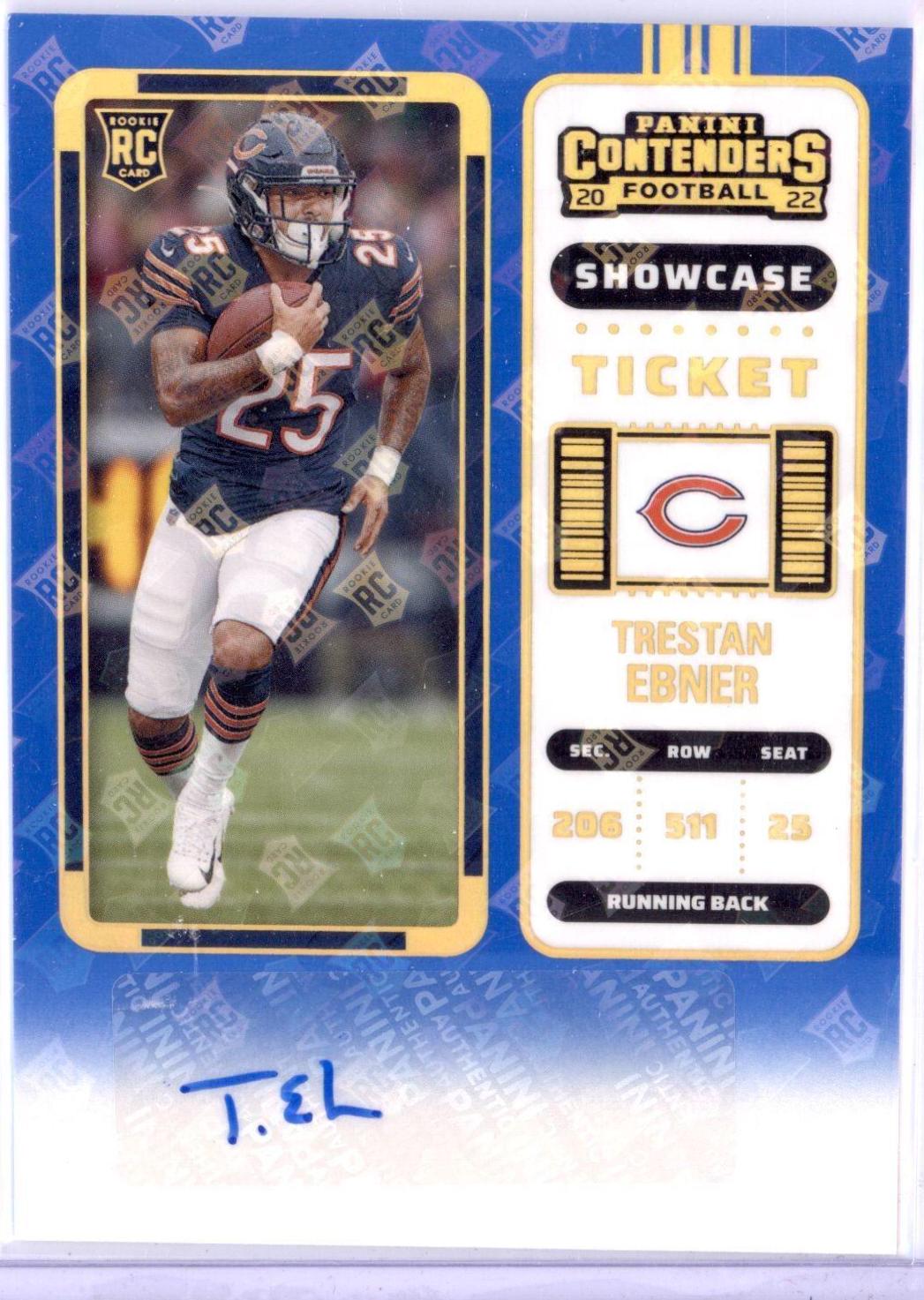 Trestan Ebner [SP Variation Autograph Showcase Ticket] #246V