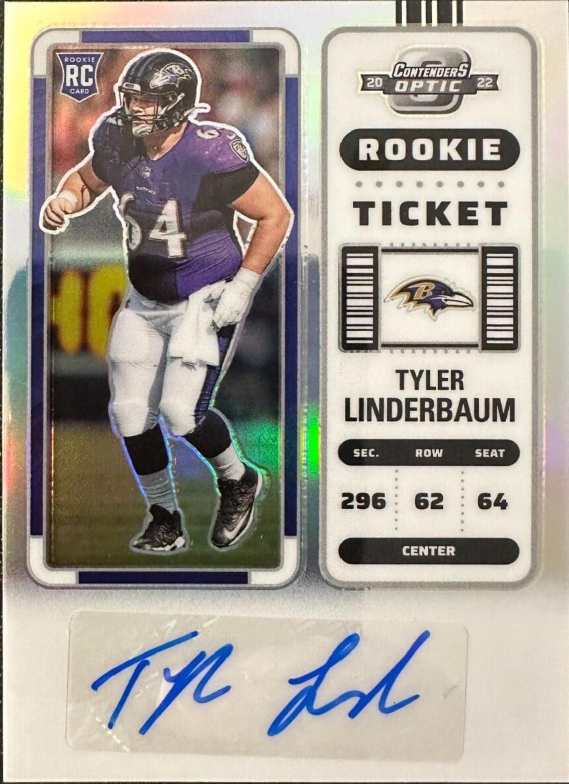 Tyler Linderbaum [Autograph Ticket] #155