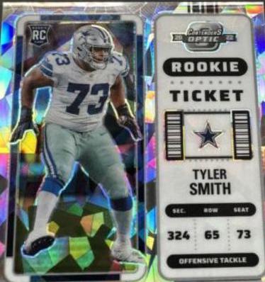 Tyler Smith [Autograph Cracked Ice Ticket] #154