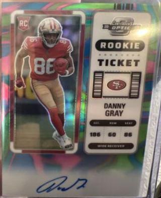 Danny Gray [Rookie Ticket Autograph Neon Marble] #112