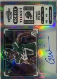 Garrett Wilson [Rookie Ticket Autograph Neon Marble] #117